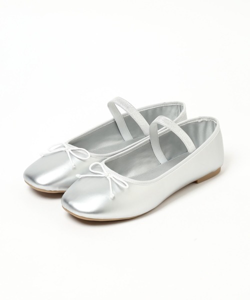 BAYFLOW（ベイフロー）の「フレフィットベルトバレエシューズ（バレエシューズ・レディース・ブラック/シルバー・LARGE/MEDIUM）」の8枚目の写真