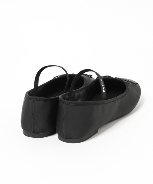 BAYFLOW（ベイフロー）の「フレフィットベルトバレエシューズ（バレエシューズ・レディース・ブラック/シルバー・LARGE/MEDIUM）」の4枚目の写真