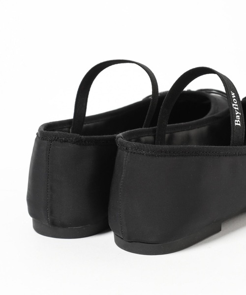 BAYFLOW（ベイフロー）の「フレフィットベルトバレエシューズ（バレエシューズ・レディース・ブラック/シルバー・LARGE/MEDIUM）」の19枚目の写真