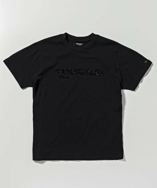 【1PIU1UGUALE3 RELAX】スパークリング ロゴ 半袖 Tシャツ 1PIU1UGUALE3 RELAX tシャツ RELAX(ウノピゥウノウグァーレトレ