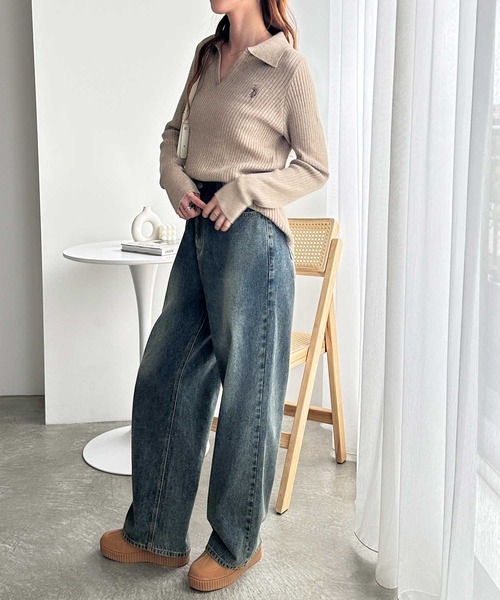 U.S. POLO ASSN.（ユーエスポロアッスン）の「【新色追加】GeeRA別注【U.S. POLO ASSN.】厚底スニーカー（スニーカー・レディース・ブラック/ホワイト/ホワイト系その他/キャメル・22.5cm/23cm/23.5cm/24cm/24.5cm）」の20枚目の写真