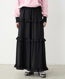MILKFED.（ミルクフェド）の「FRILL TIERED SKIRT（スカート）」