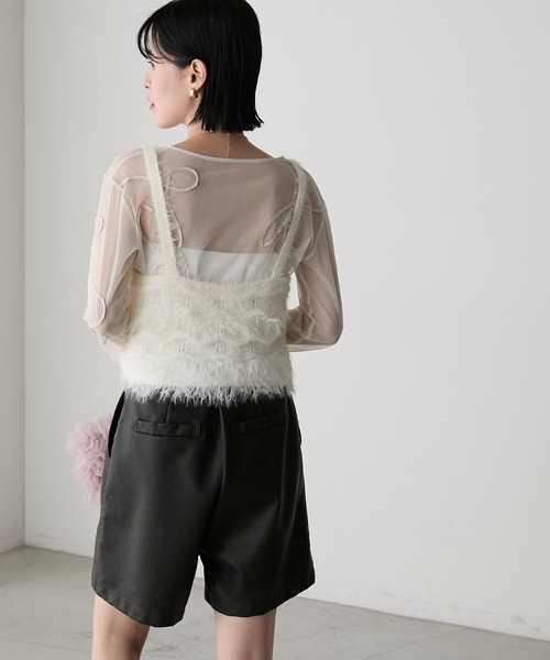 交渉成立済み 2点セットVelvet Crochet K1884 ニットビスチェ 交渉成立済み 2点セットVelvet Crochet K1884 ニットビスチェ