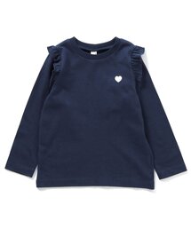 7days Style/ワンポイント肩フリルTシャツ