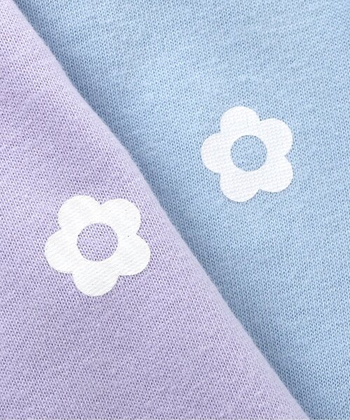 apres les cours（アプレレクール）の「7days Style/ワンポイント肩フリルTシャツ（Tシャツ/カットソー・キッズ・その他2/ラベンダー/ネイビー/ブラウン/ピンク/アイボリー/サックスブルー・80/90/100/110/120/130/140）」の21枚目の写真