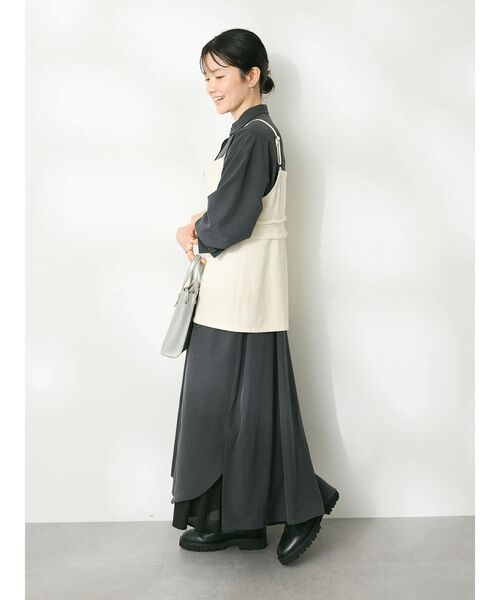 CRAFT STANDARD BOUTIQUE(クラフトスタンダードブティック)の「デニム2WAYキャミビスチェ(ベスト・レディース・インディゴブルー/ナチュラル/ブラック・FREE)」の22枚目の写真