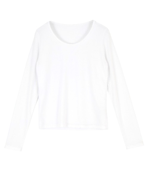 tシャツ 「WEB限定」トリコットシアーロングTシャツ レディース シアーロングTシャツ（Tシャツ/カットソー）｜titivate