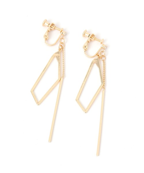 LAKOLE(ラコレ)の「チェーンロングバーイヤリング / 139689(イヤリング・レディース・その他1/その他2・FREE)」の5枚目の写真