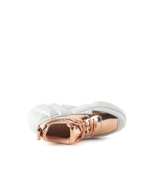 UNITED NUDE(ユナイテッドヌード)の「Space Kick Max(スニーカー・レディース・ホワイト/ピンクゴールド/ブラック/パープル・36/37/38/39/40/41/35)」の9枚目の写真