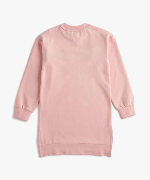 TOMMY HILFIGER（トミーヒルフィガー）の「GIRLS リブインサートクルーネックワンピース（ワンピース・キッズ・ピンク/グレー・140cm/150cm/160cm/100cm/110cm/120cm/70cm/130cm/80/90cm/80ｃｍ/170cm）」の13枚目の写真