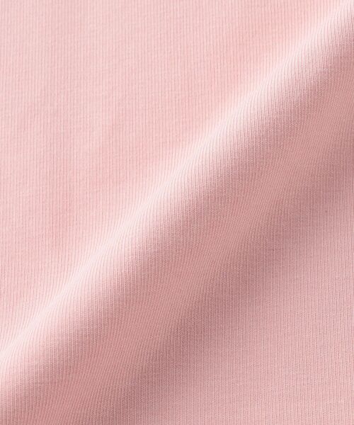 TOMMY HILFIGER（トミーヒルフィガー）の「GIRLS リブインサートクルーネックワンピース（ワンピース・キッズ・ピンク/グレー・140cm/150cm/160cm/100cm/110cm/120cm/70cm/130cm/80/90cm/80ｃｍ/170cm）」の9枚目の写真