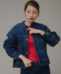 URBAN RESEARCH Sonny Label | ノーカラーデニムジャケット(デニムジャケット)