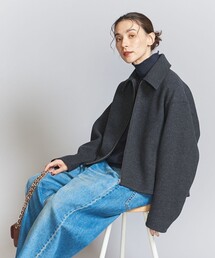 BEAUTY&YOUTH UNITED ARROWS（ビューティーアンドユースユナイテッドアローズ）の「【WEB限定】ウールライク ショートジップブルゾン（ブルゾン）」