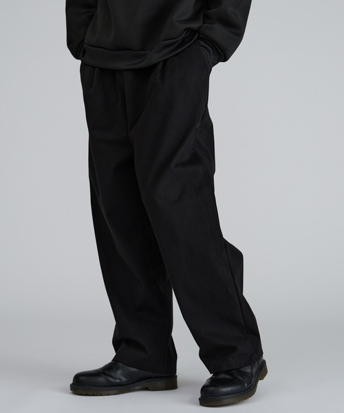 ROOPTOKYO(ループトウキョウ)の「ルーズシルエット ワイドチノパンツ(チノパンツ・メンズ・ベージュ/ブラック・L/XL/M)」の4枚目の写真