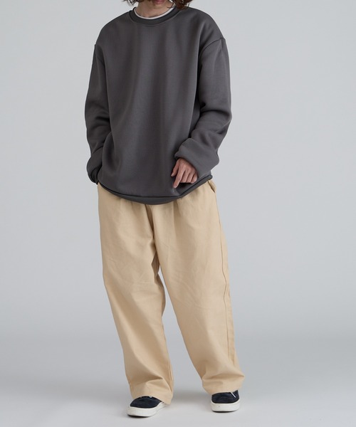 ROOPTOKYO(ループトウキョウ)の「ルーズシルエット ワイドチノパンツ(チノパンツ・メンズ・ベージュ/ブラック・L/XL/M)」の19枚目の写真