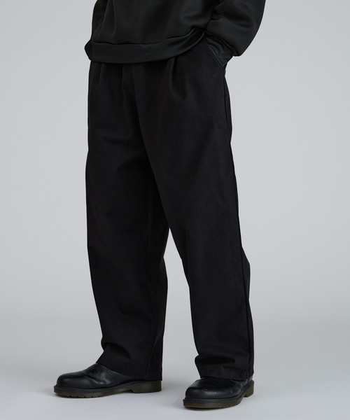 ROOPTOKYO(ループトウキョウ)の「ルーズシルエット ワイドチノパンツ(チノパンツ・メンズ・ベージュ/ブラック・L/XL/M)」の20枚目の写真