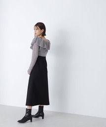 セール】◇フリルニットカーディガン＆キャミワンピース（ワンピース  