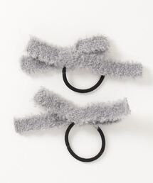 RUBY AND YOU | ［select］ニット リボンヘアゴム 2個セット(ヘアゴム)