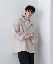 ポンチハーフジッププルオーバー