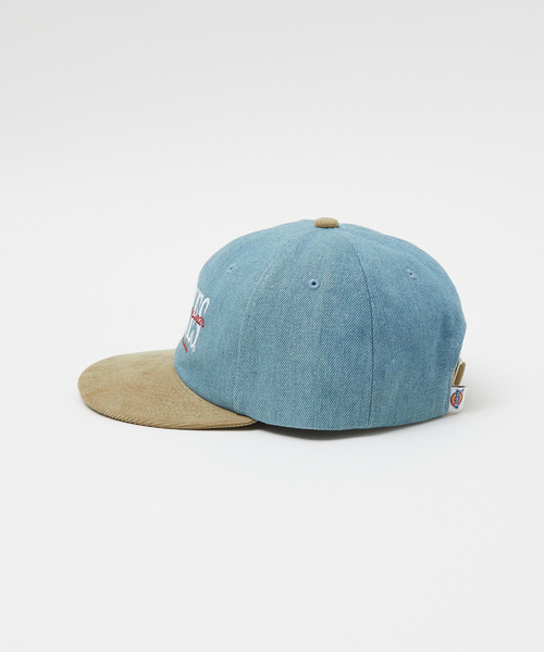 Dickies（ディッキーズ）の「【DICKIES/ディッキーズ】EX 6PANEL DENIM BB CAP ６パネルデニムキャップ（キャップ・メンズ・インディゴブルー/ホワイト/ブルー/ブラック・フリー）」の8枚目の写真