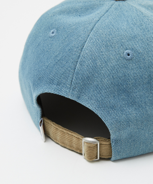 Dickies（ディッキーズ）の「【DICKIES/ディッキーズ】EX 6PANEL DENIM BB CAP ６パネルデニムキャップ（キャップ・メンズ・インディゴブルー/ホワイト/ブルー/ブラック・フリー）」の13枚目の写真