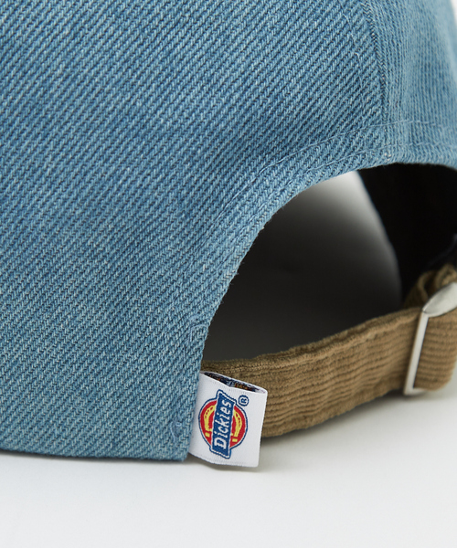 Dickies（ディッキーズ）の「【DICKIES/ディッキーズ】EX 6PANEL DENIM BB CAP ６パネルデニムキャップ（キャップ・メンズ・インディゴブルー/ホワイト/ブルー/ブラック・フリー）」の14枚目の写真