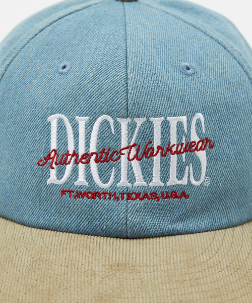 Dickies（ディッキーズ）の「【DICKIES/ディッキーズ】EX 6PANEL DENIM BB CAP ６パネルデニムキャップ（キャップ・メンズ・インディゴブルー/ホワイト/ブルー/ブラック・フリー）」の15枚目の写真