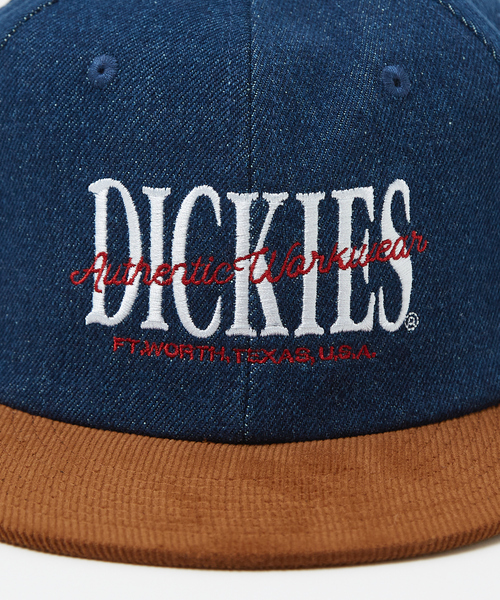 Dickies（ディッキーズ）の「【DICKIES/ディッキーズ】EX 6PANEL DENIM BB CAP ６パネルデニムキャップ（キャップ・メンズ・インディゴブルー/ホワイト/ブルー/ブラック・フリー）」の18枚目の写真