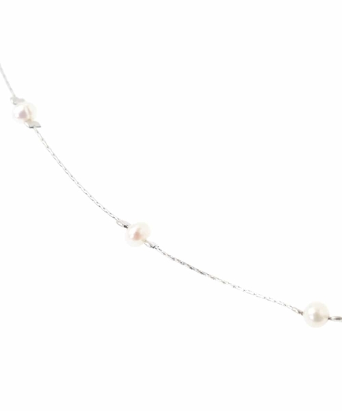 MK MICHEL KLEIN（エムケーミッシェルクラン）の「プチ淡水デザインネックレス（ネックレス・レディース・ゴールド/シルバー・38）」の5枚目の写真