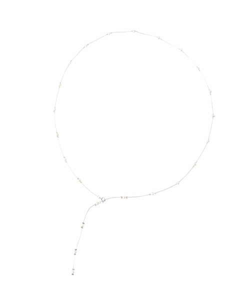 MK MICHEL KLEIN（エムケーミッシェルクラン）の「プチ淡水デザインネックレス（ネックレス・レディース・ゴールド/シルバー・38）」の8枚目の写真