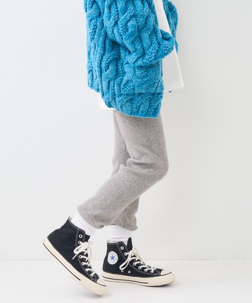 FREAK'S STORE(フリークスストア)の「リブ ニットジョガーパンツ(その他パンツ・レディース・ライトグレー/ブラック/オフホワイト・フリ-)」の20枚目の写真