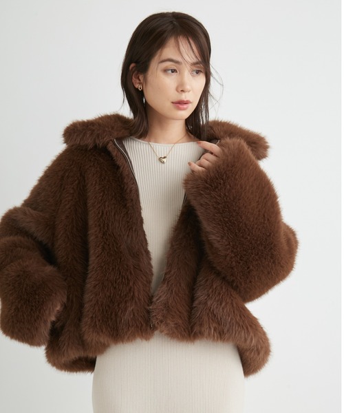 emmi（エミ）の「センタージップエコファーコート（その他