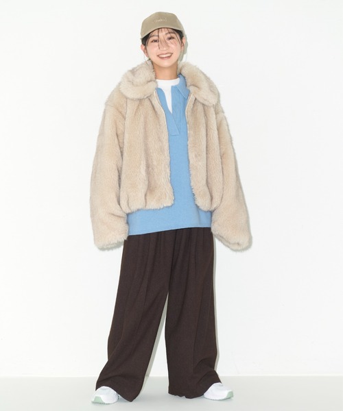 emmi（エミ）の「センタージップエコファーコート（その他