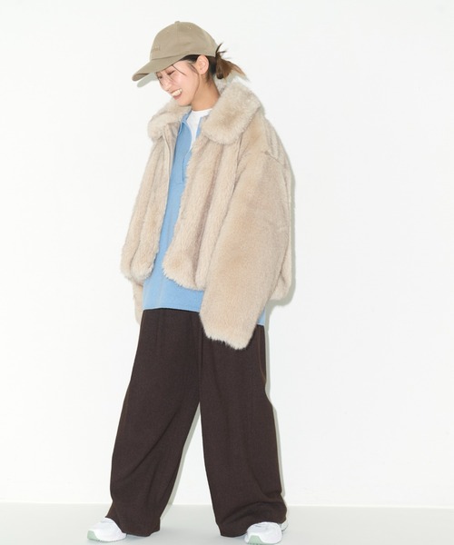 emmi（エミ）の「センタージップエコファーコート（その他