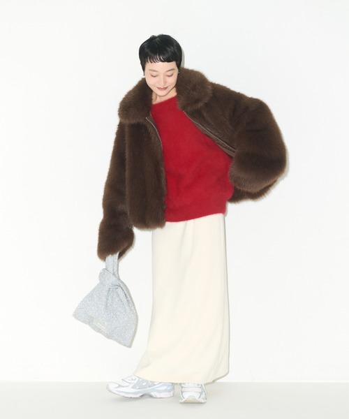 emmi（エミ）の「センタージップエコファーコート（その他