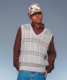 【BoTT / ボット】Cable Knit Vest