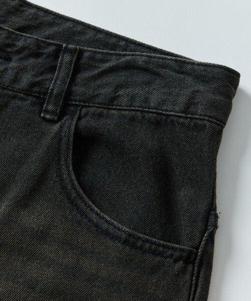 FREAK'S STORE(フリークスストア)の「限定展開 MR HEARTS/ミスターハーツ VINTAGE WASH FLARE DENIM(デニムパンツ・メンズ・ブラック/サックスブルー/ネイビー・SMALL/MEDIUM/LARGE)」の8枚目の写真