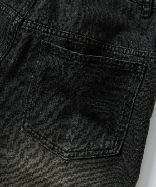 FREAK'S STORE(フリークスストア)の「限定展開 MR HEARTS/ミスターハーツ VINTAGE WASH FLARE DENIM(デニムパンツ・メンズ・ブラック/サックスブルー/ネイビー・SMALL/MEDIUM/LARGE)」の17枚目の写真