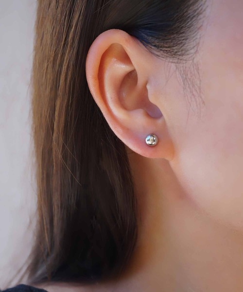 CERCA(チェルカ)の「saran jewelry/シンプル アレルギー対応ピアス(ピアス(両耳用)・レディース・ゴールド/シルバー・#4/#6)」の6枚目の写真