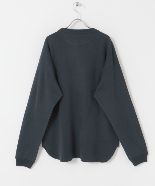 ARMY TWILL(アーミーツイル)の「ARMY TWILL Honeycomb Long-Sleeve T-shirts(Tシャツ/カットソー・メンズ・イエロー/ブルー/ホワイト系その他/チャコールグレー・MEDIUM/LARGE)」の14枚目の写真