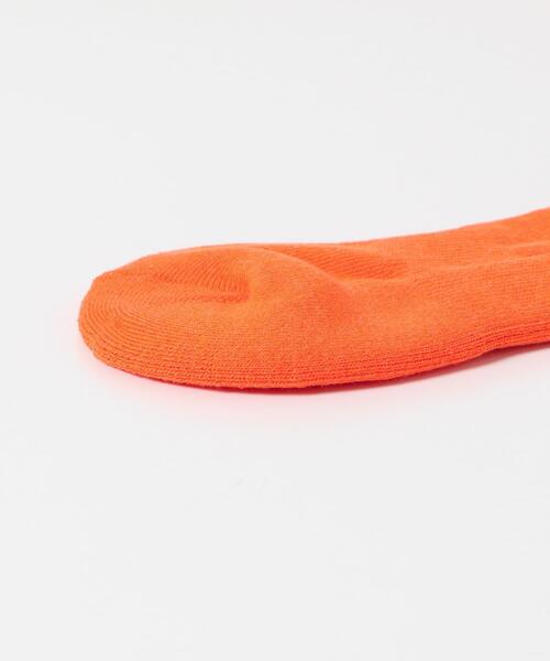 SENSE OF PLACE by URBAN RESEARCH（センスオブプレイスバイアーバンリサーチ）の「AMERIB　AMERIB LOGOSOX（ソックス/靴下・メンズ・ホワイト/ブラック/グリーン/ライトブルー/オレンジ・ONE）」の13枚目の写真