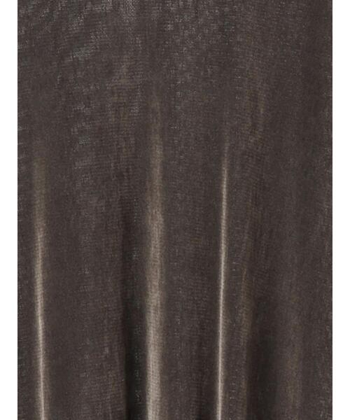 Te chichi（テチチ）の「前後2WAYシアーフロッキープルオーバー（Tシャツ/カットソー・レディース・グレー/オフホワイト/ブラック・F）」の15枚目の写真