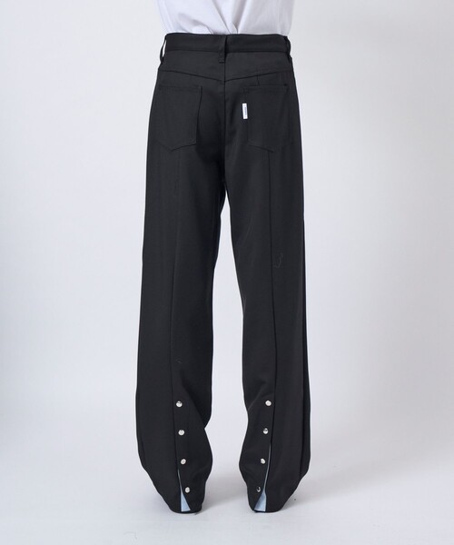 BASICKS(ベイシックス)の「【BASICKS/ベイシックス】Hard Button Trouser(その他パンツ・メンズ・ブラック・M/S)」の4枚目の写真