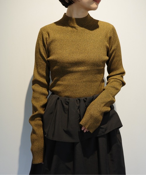 CLANE（クラネ）の「CLANE H/N RIB KNIT TOPS（ニット/セーター