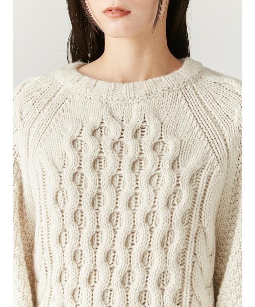 ケーブルニットミニワンピース（ワンピース）｜FRAY I.D（フレイ