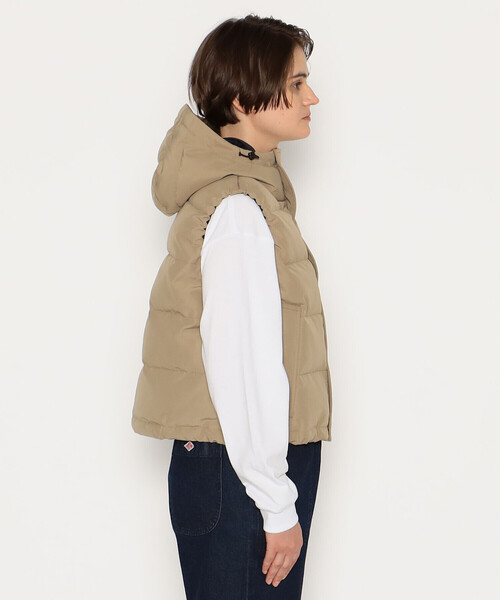 DANTON ダントンWOMEN'S HOODED DOWN VEST DANTON（ダントン）の「WOMEN'S HOODED DOWN VEST（ダウンベスト