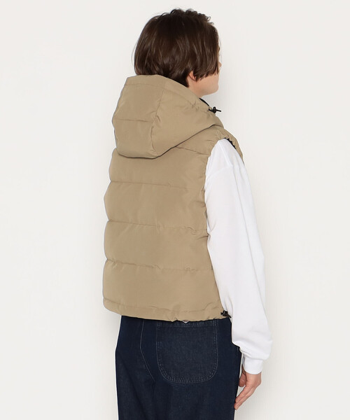 DANTON ダントンWOMEN'S HOODED DOWN VEST DANTON ダントン WOMEN'S HOODED DOWN VEST