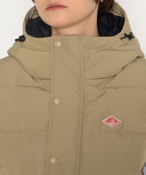 DANTON（ダントン）の「WOMEN'S HOODED DOWN VEST（ダウンベスト