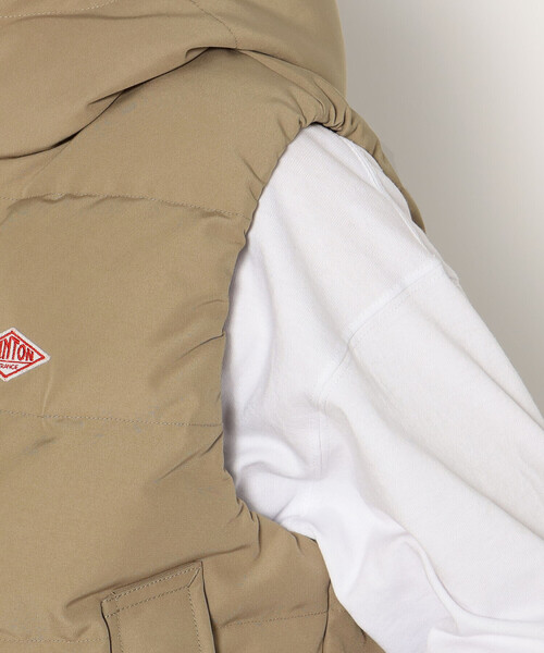 DANTON（ダントン）の「WOMEN'S HOODED DOWN VEST（ダウンベスト
