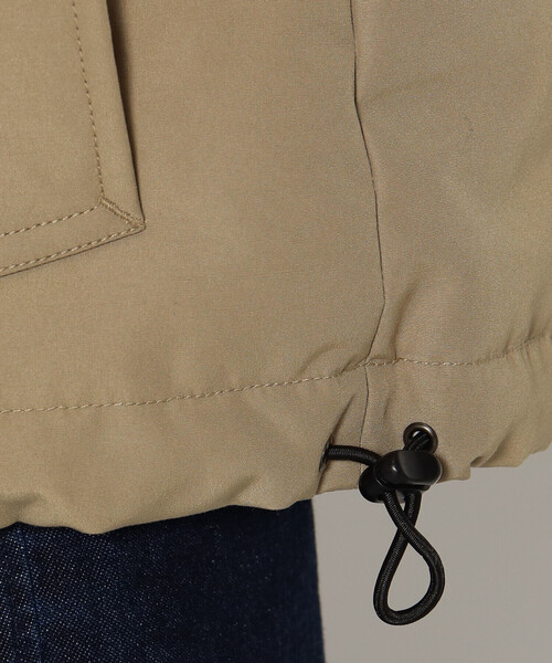 DANTON(ダントン)の「WOMEN'S HOODED DOWN VEST(ダウンベスト・レディース・ネイビー/ダークグレー/ベージュ/ブラック/オリーブ/オフホワイト・S/M)」の21枚目の写真